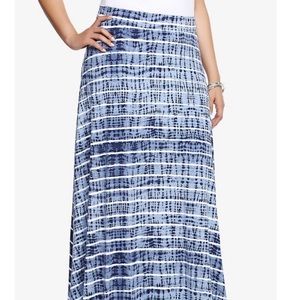 TIE-DYE MAXI SKIRT